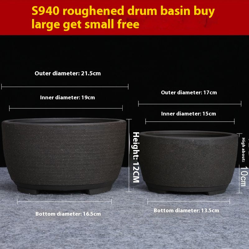 Purple Sand Flower Pot Plant Pot