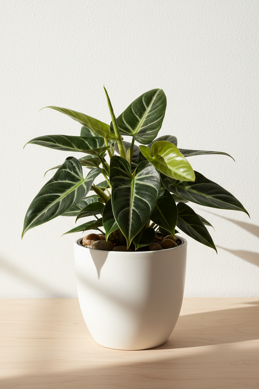 Philodendron 'Birkin' - 4" Pot - NURSERY POT ONLY