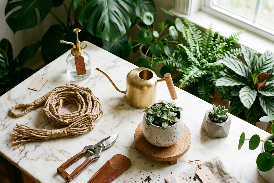 Great houseplants and indoor plants deserve great accessories