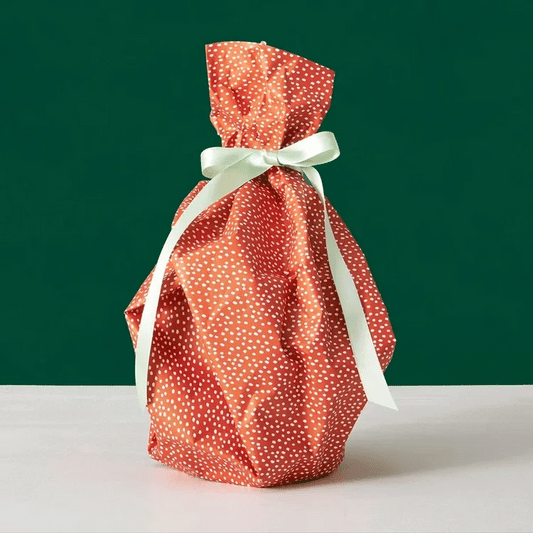 Beautiful indoor houseplants gift-wrapped and ready for Christmas giving