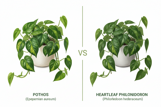 Pothos vs. Philodendron: 