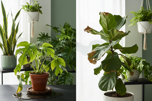 The Two Biggest Houseplant Mistakes: 