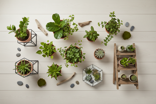 10 Aesthetic Ways to Display Indoor Plants 🌿