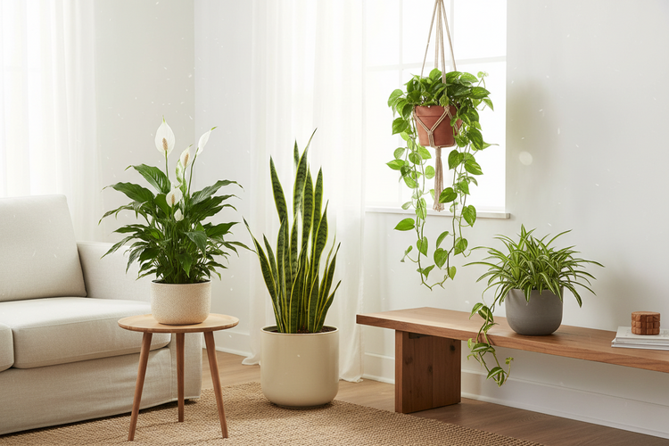 Air-Purifying Houseplants