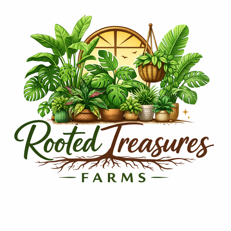 Rooted Treasures Farms Logo