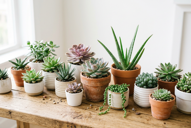 Succulent Treasures: Small Plants, Endless Wonder