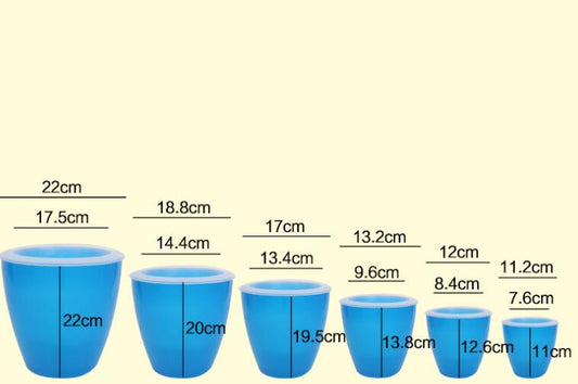 Automatic water-absorbing Flower Pots.