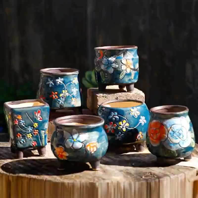 Flower Pot Ceramic Yanxi Pot Size Caliber Flower Pot