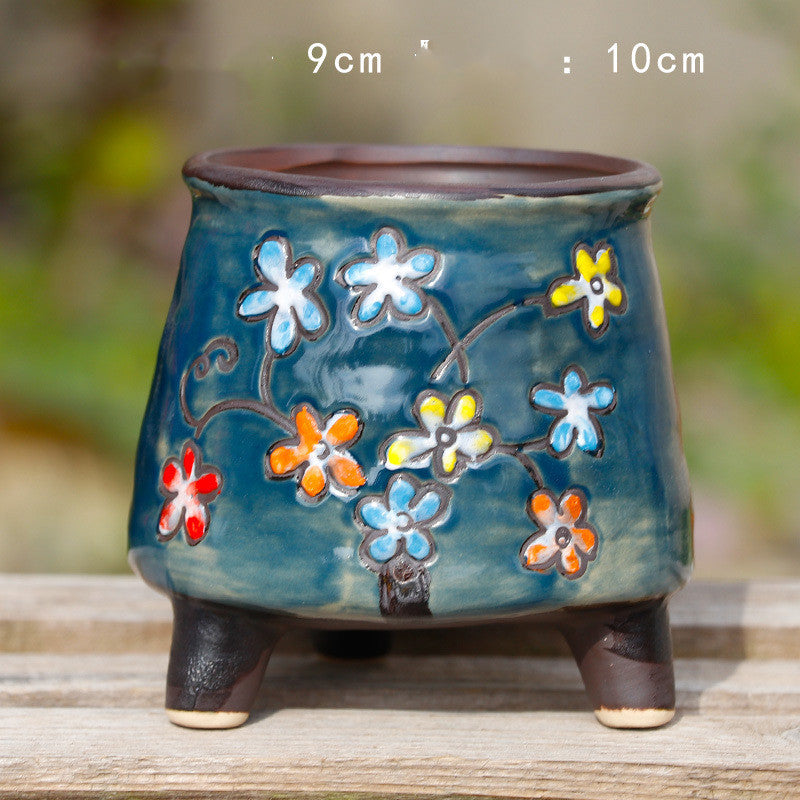 Flower Pot Ceramic Yanxi Pot Size Caliber Flower Pot