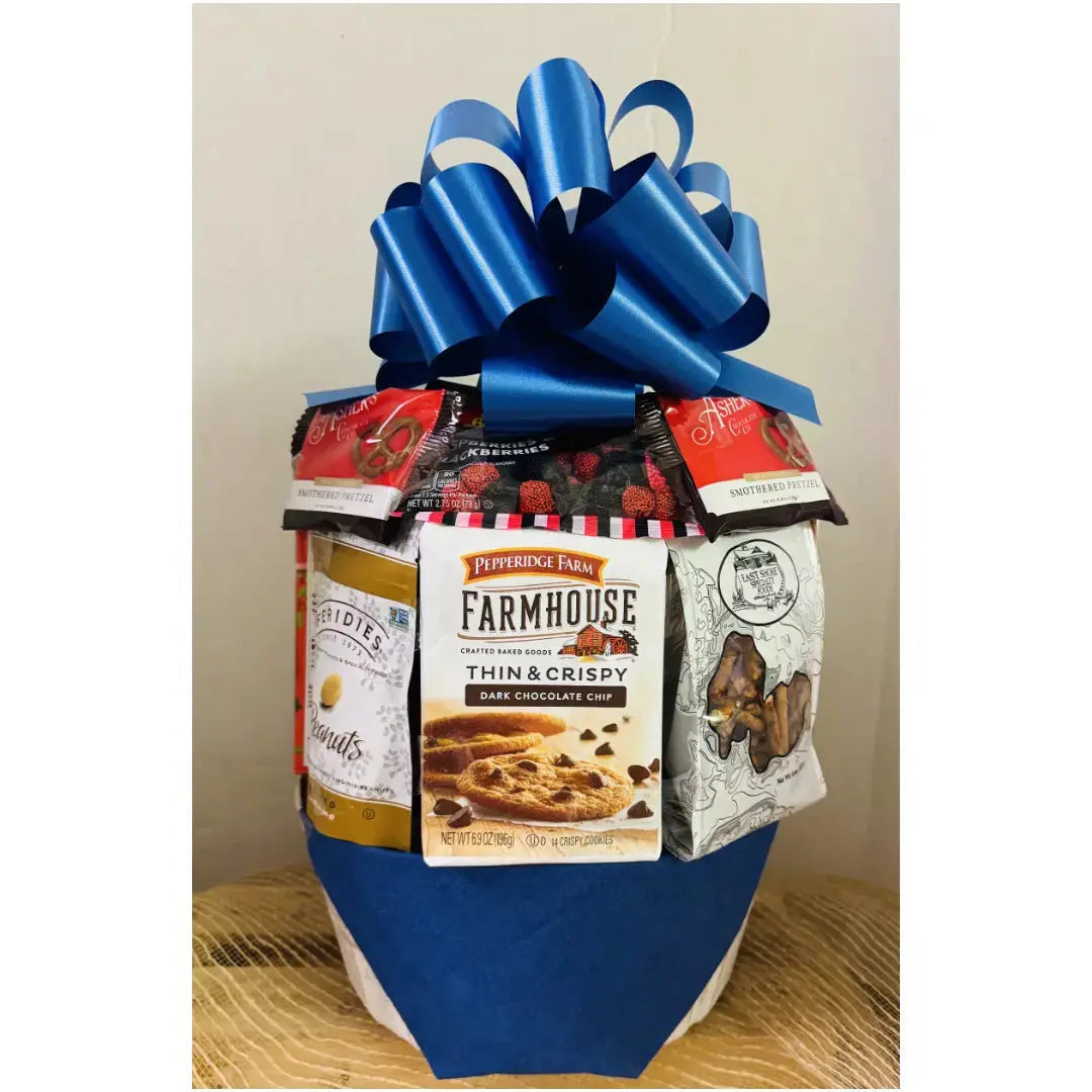 Gourmet Sympathy Snack Gift Basket - A Thoughtful Alternative to Sympathy Flowers