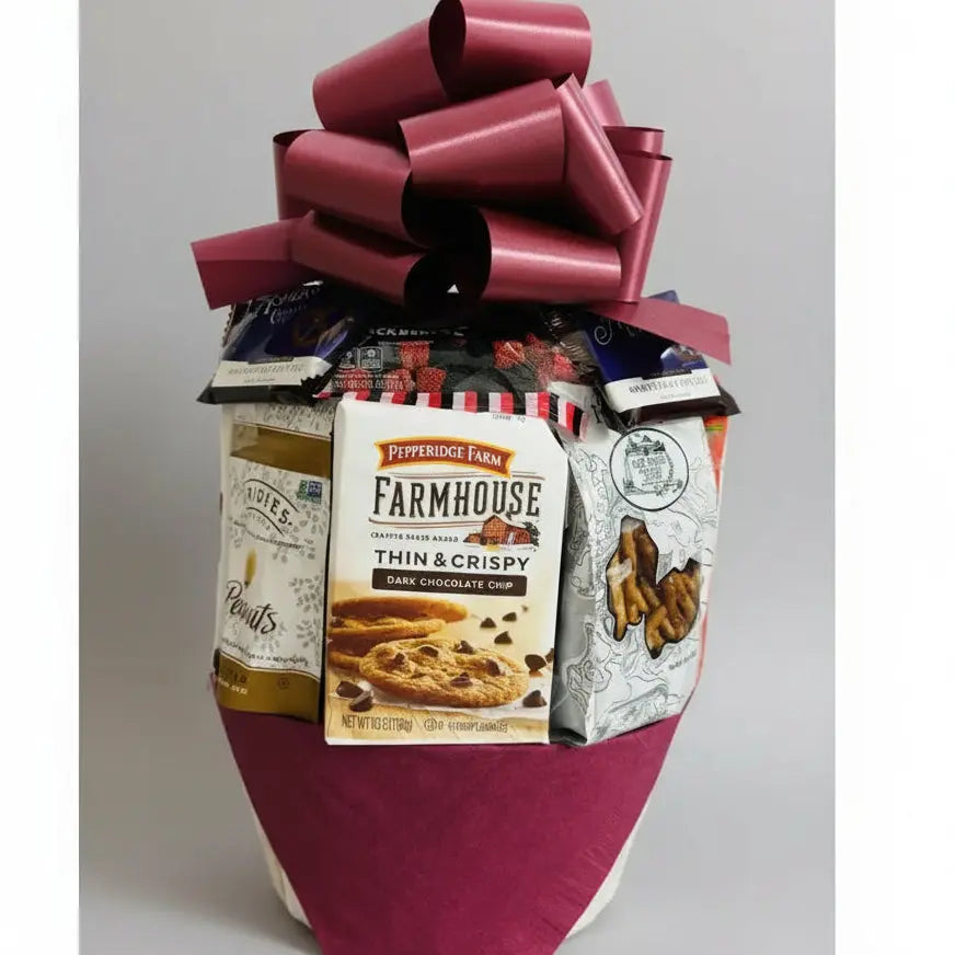 Gourmet Sympathy Snack Gift Basket - A Thoughtful Alternative to Sympathy Flowers