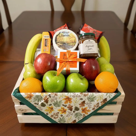 Large Fruit, Cheese & More Gift Basket - Premium