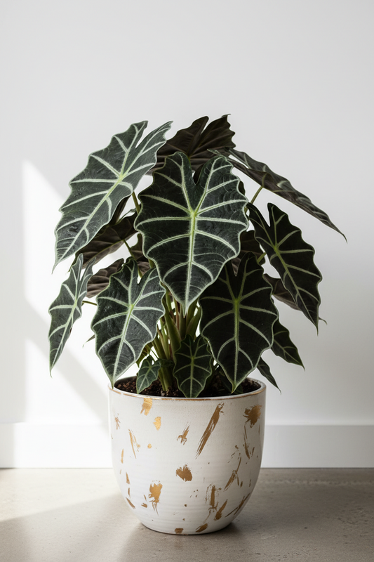 Alocasia Polly 'African Mask' - 6" Pot - NURSERY POT ONLY