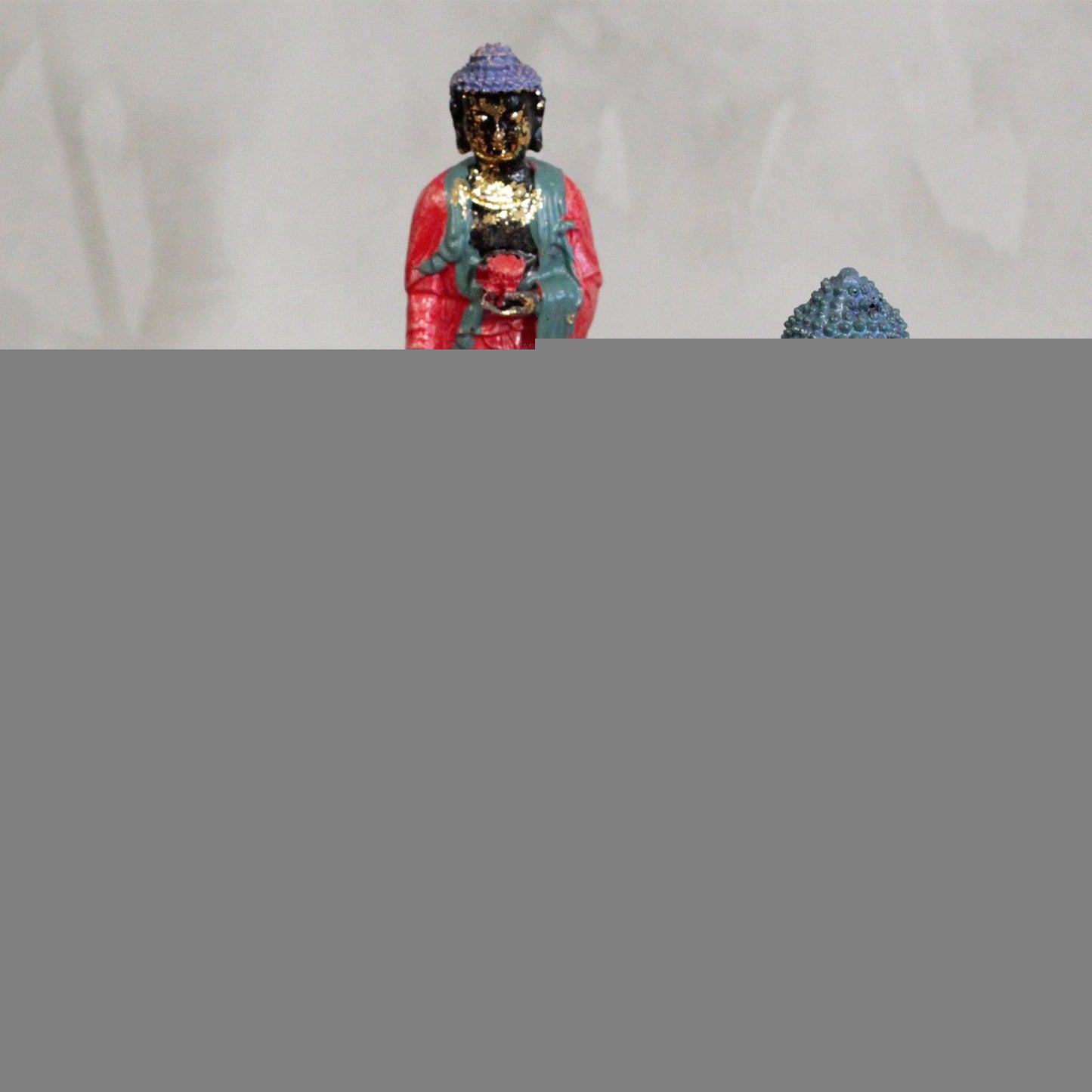 Antique Buddha - Devotee Candle Holder