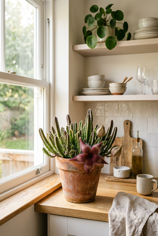 Succulent Cactus Stapelia - 6" Pot