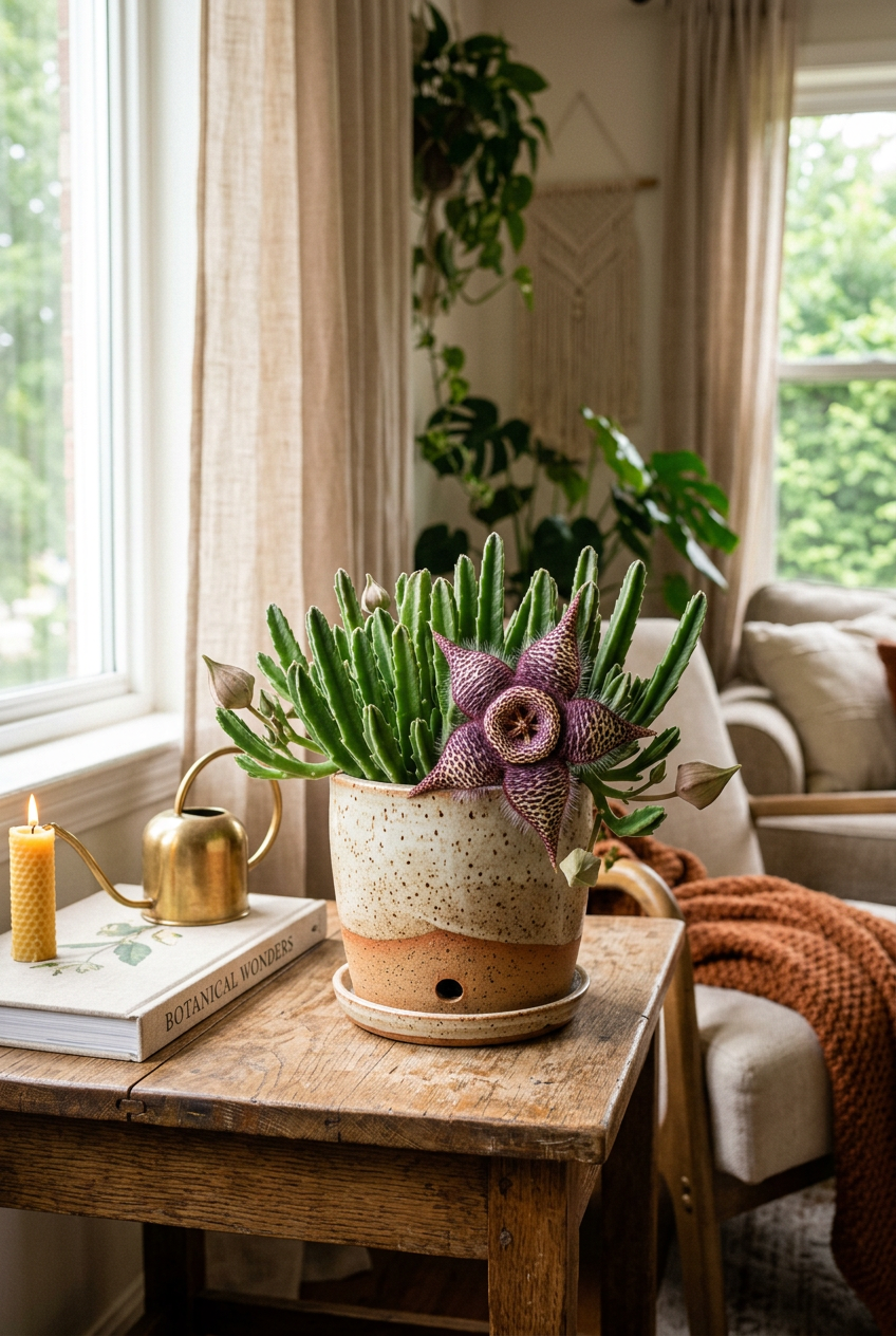 Succulent Cactus Stapelia - 6" Pot
