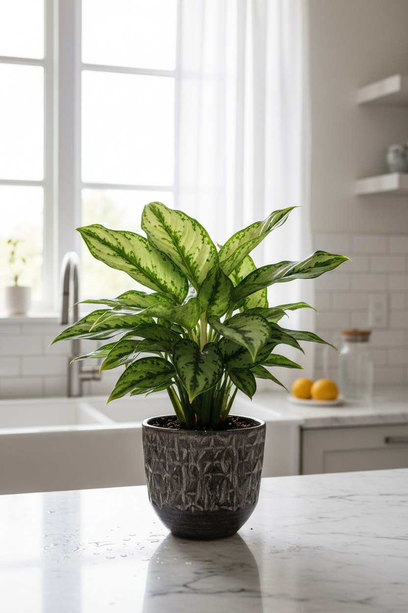 Chinese Evergreen 'Silver Bay'