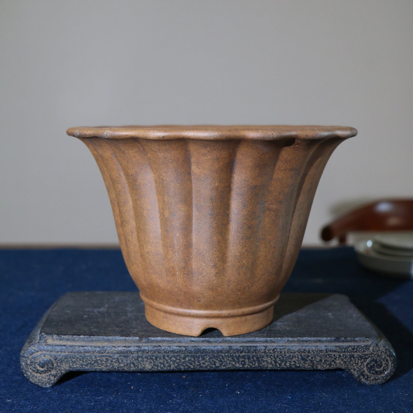 Purple Sand Flower Pot Desktop Pot