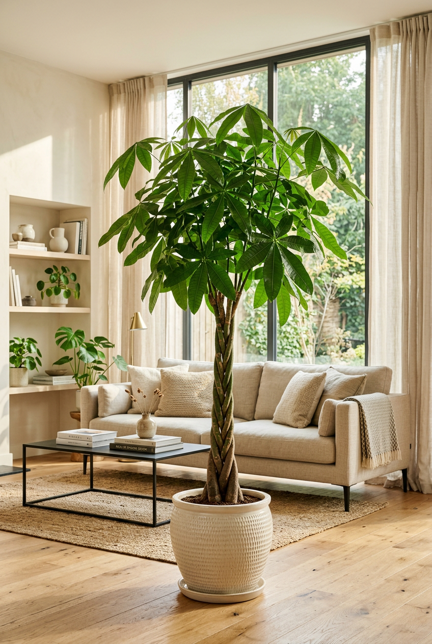 Money Tree 'Guiana Chestnut' Pachira Braid