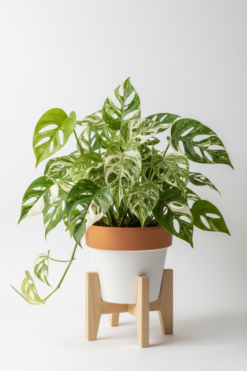 Monstera Adansonii 'Swiss Cheese Variegated'