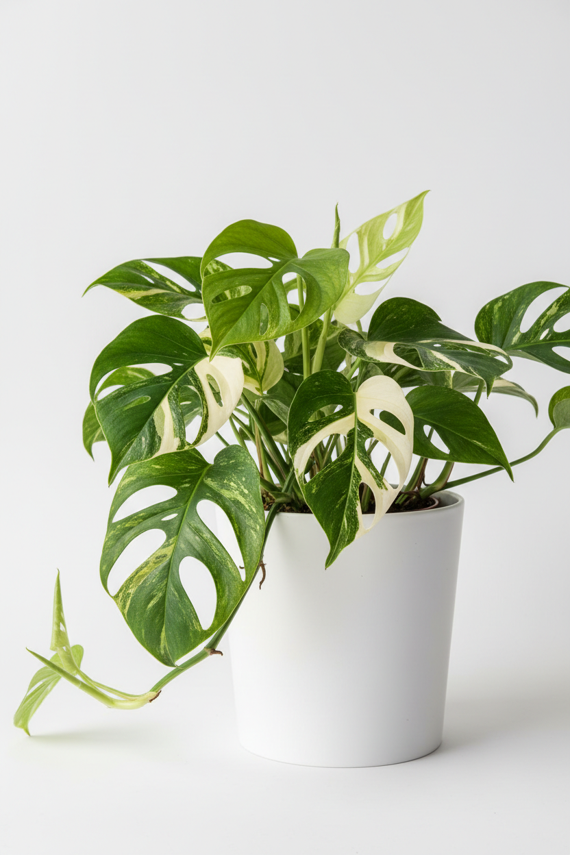 Monstera Adansonii 'Swiss Cheese Variegated'
