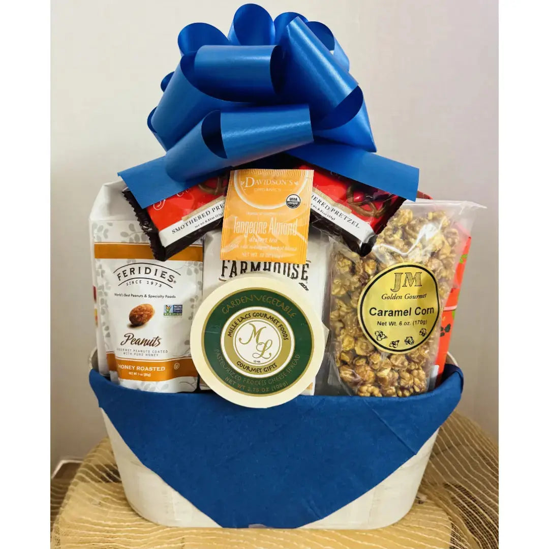 Jenny's Large Sympathy Gift Basket - Pepperidge Farm Gourmet Treats